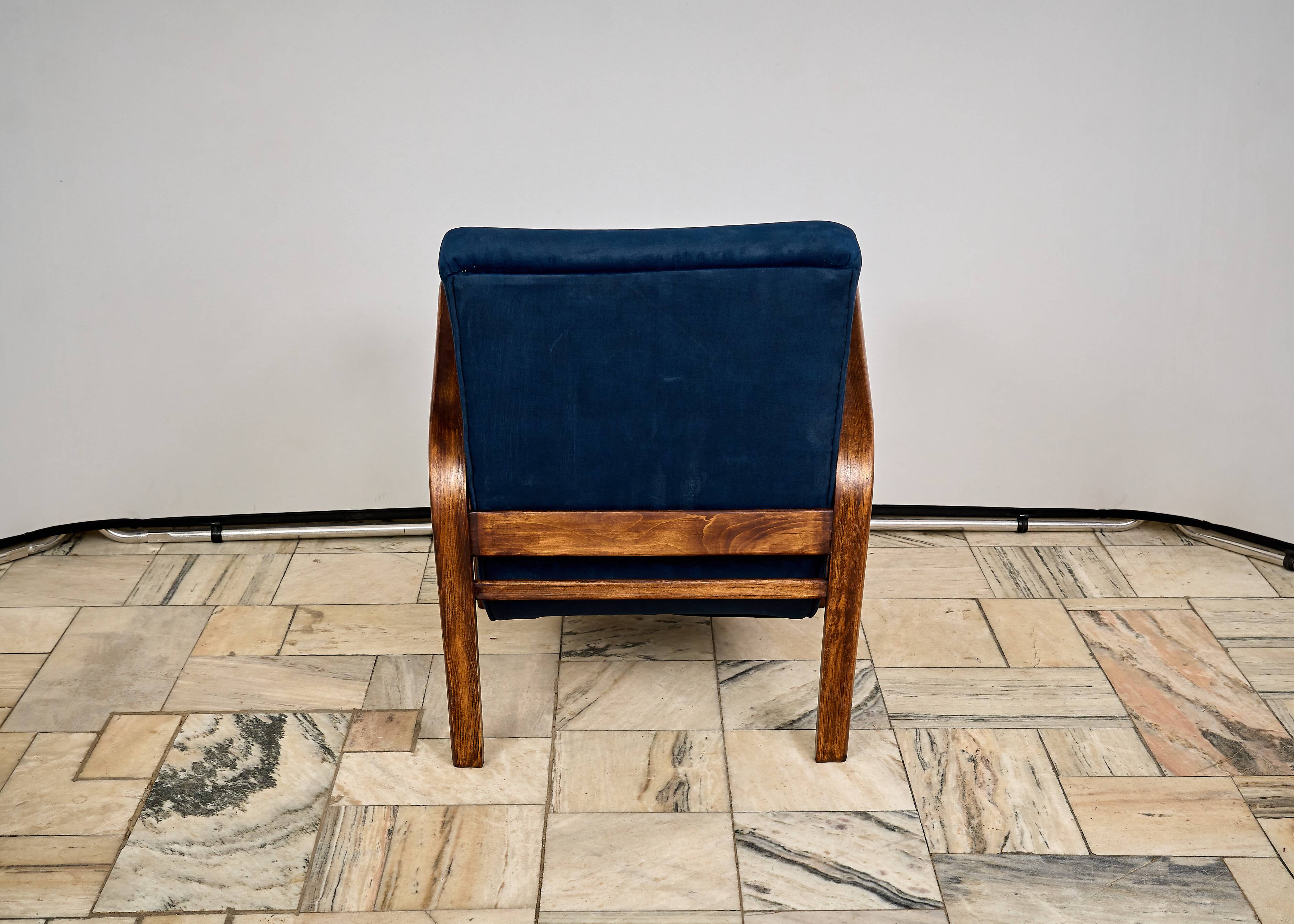 Armchair designed by K. Kozelka and A. Kropacek, Interier Praha, Czechoslov