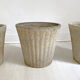 Set of 3 garden pots in Fibrocement 70's