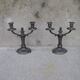 Pair of ancient candlesticks