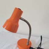 Flexible desk lamp orange