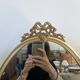 Louis XV style triptych mirror