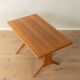 Unique dining/coffee table by Wilhelm Renz, 1950s, walnut, adjustable height