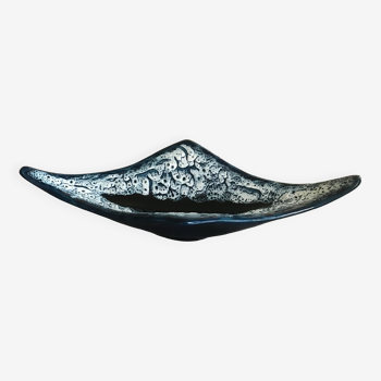 Cut ceramic centerpiece by vallauris fat lava sea foam 55 cm