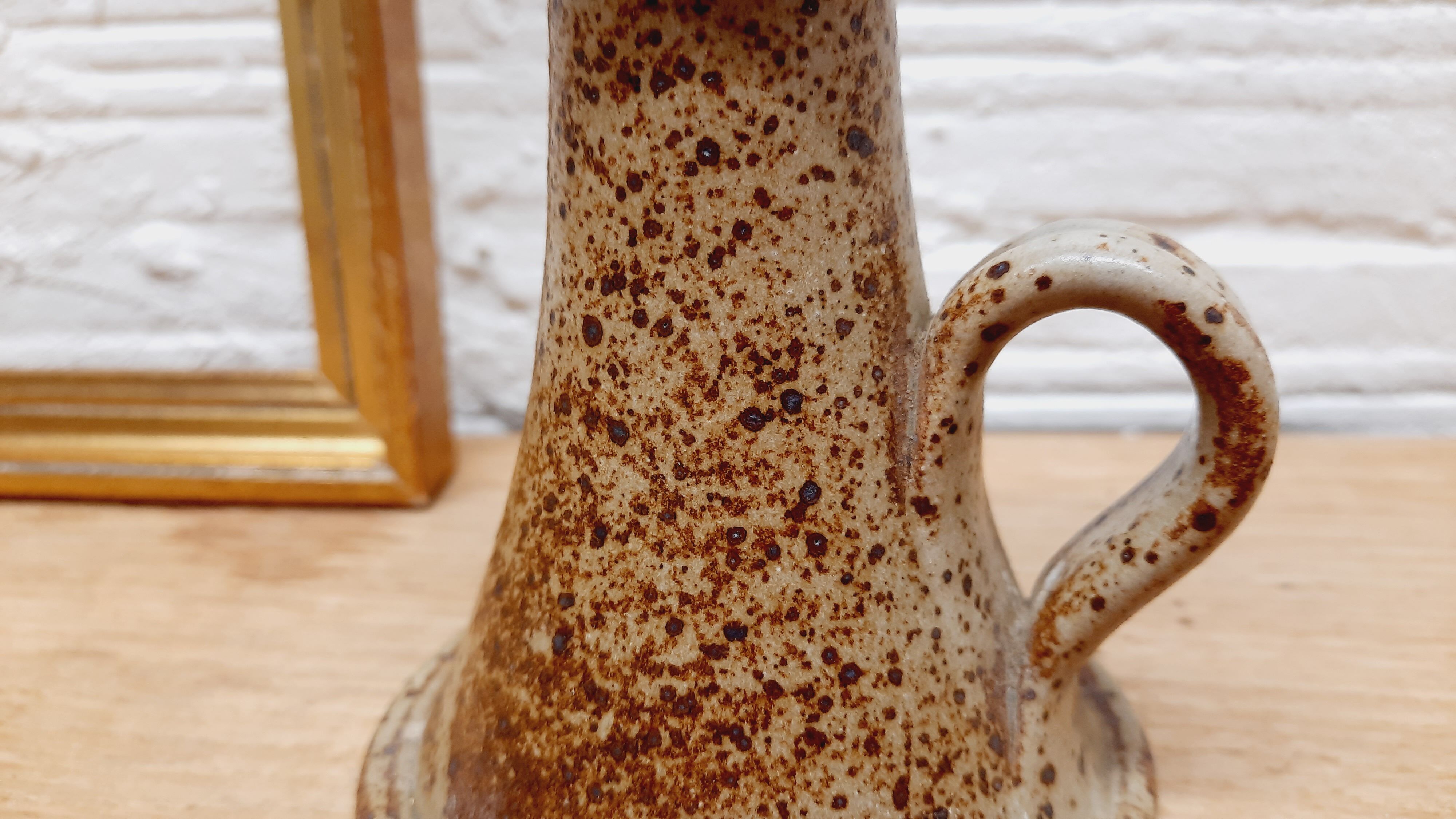 Hand candlestick sandstone
