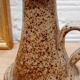 Hand candlestick sandstone
