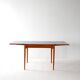 Swedish vintage extendable dining table,1950s