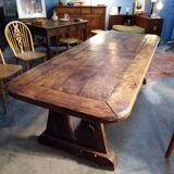 Brutalist farm table