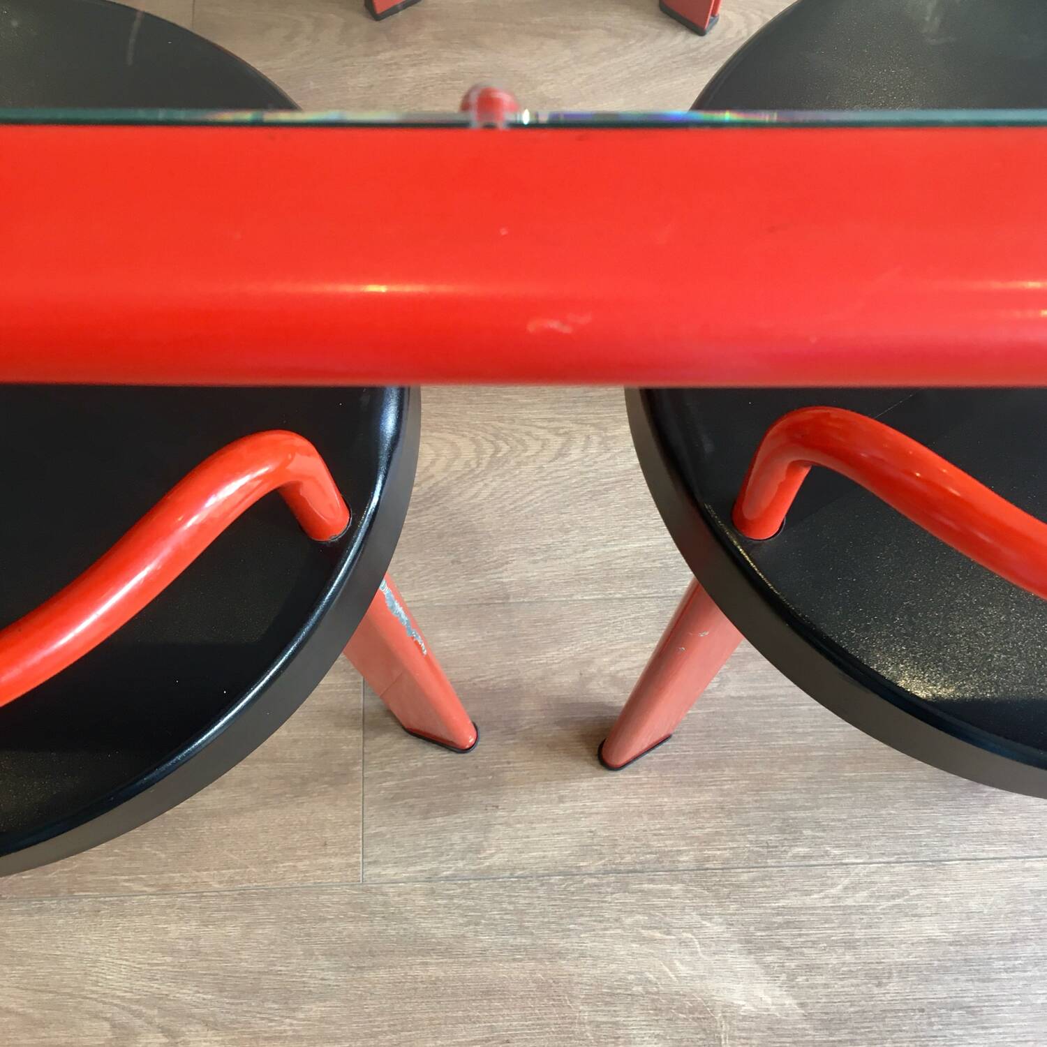 Table and stools, Italy, 1980s