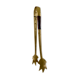 Brass ice cube pliers