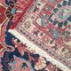 Hand-knotted Persian Kashan carpet made of pure wool.