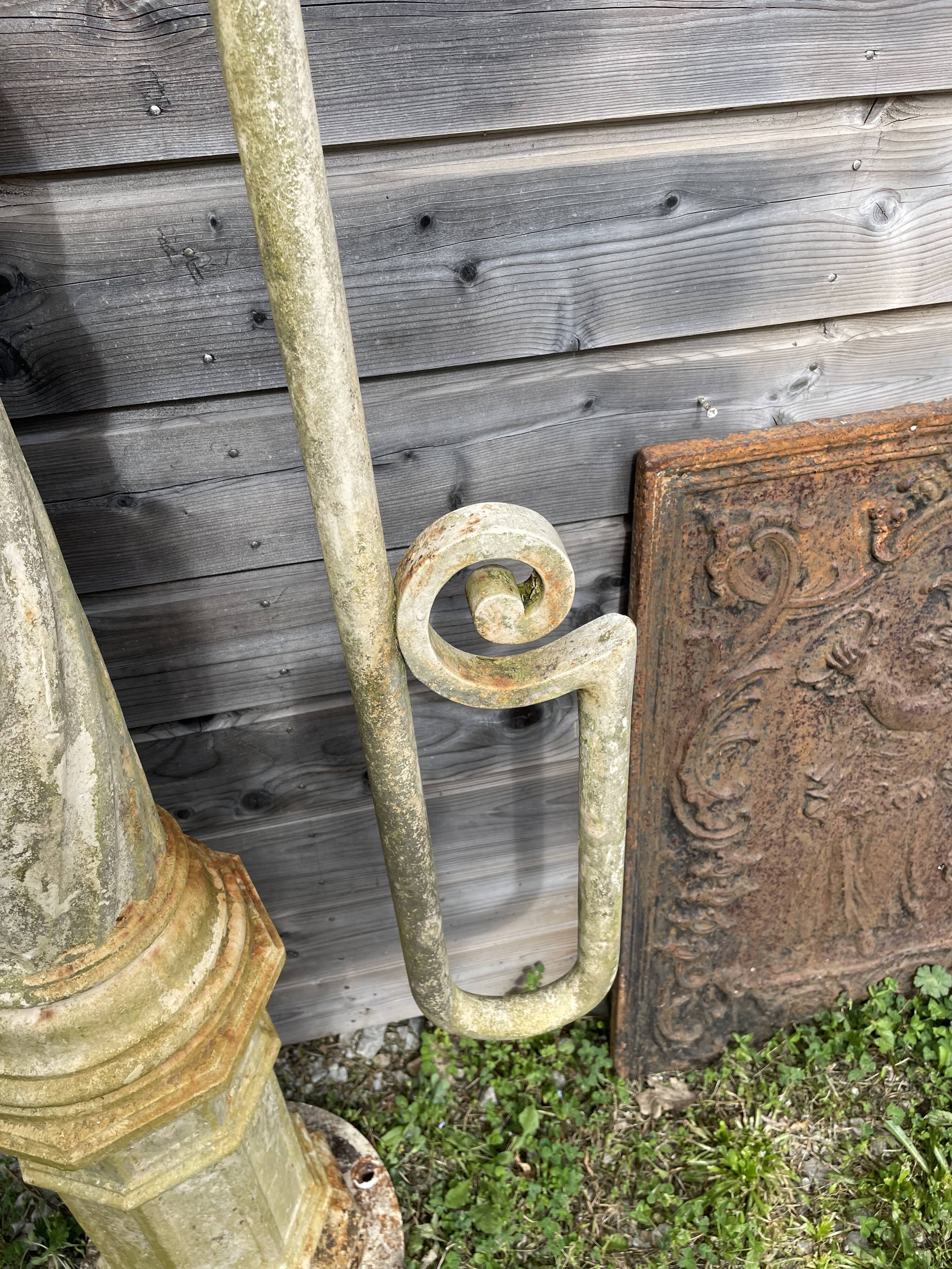 Old cast iron pump