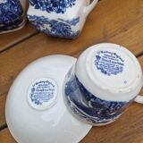Enoch Wedgwood Woodland English Porcelain Tea/Coffee Set