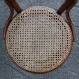 Bistro chair N°14 new canework, KOHN 1890