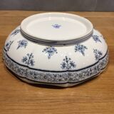 Earthenware dish by Gien cashmere motifs