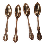 Set of 4 dessert spoons marked Mappin & Webb