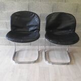 Pair of chairs Gastone Rinaldi Sabrina