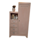 Asymmetrical wardrobe