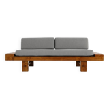 Solid teak sofa / daybed