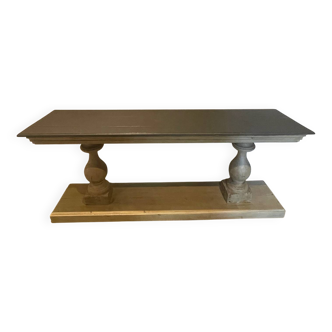 Oak console