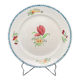 Round serving dish Terre de fer Floral motif St Amand