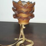 Bronze snake lamp