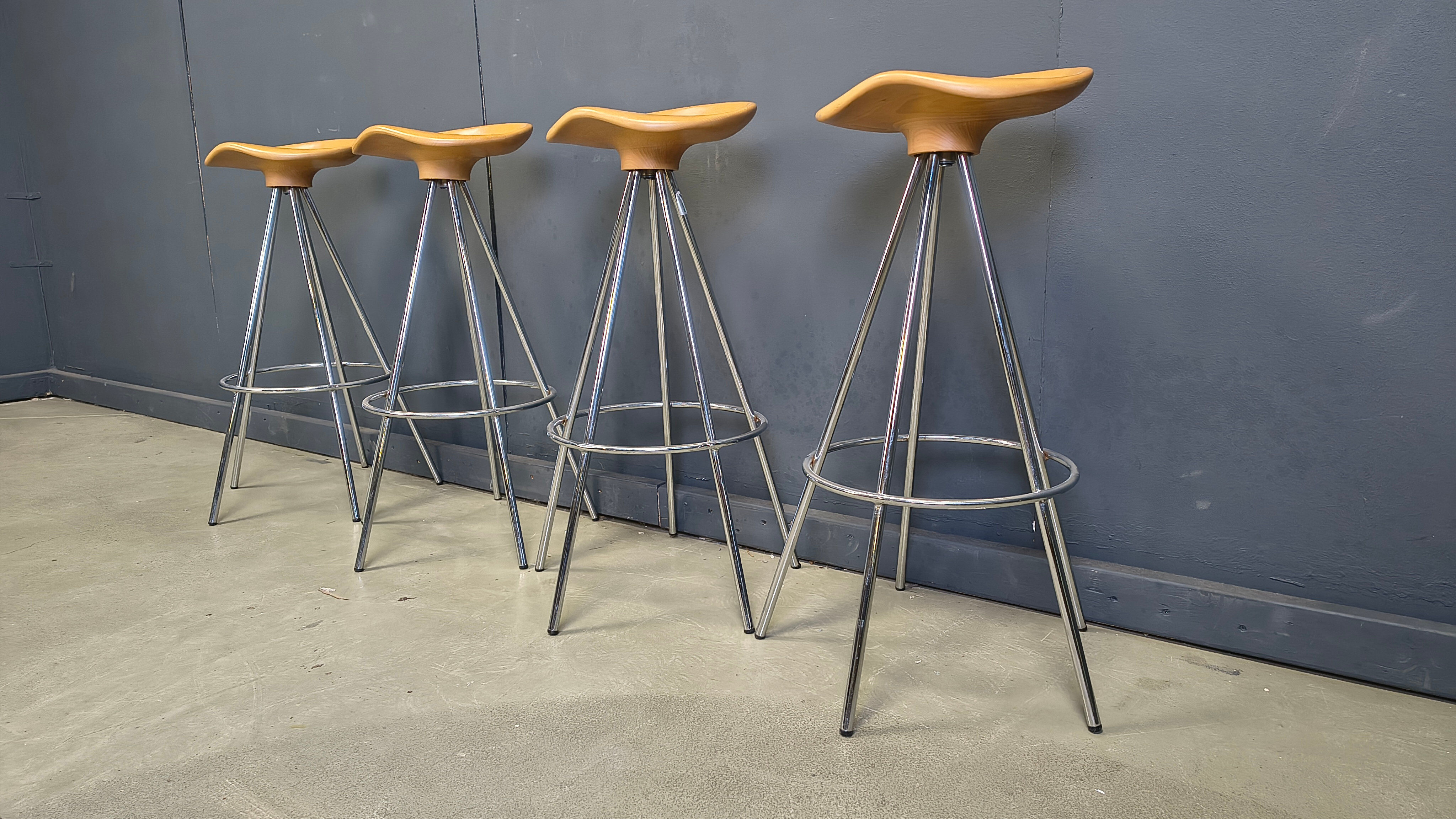 Set of Jamaica swivel bar stools by Pepe Cortès for BD Barcelona, 1990s
