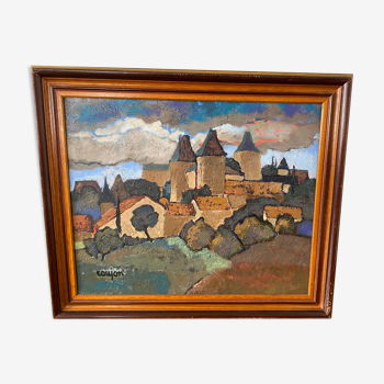 Landscape signed Toujon