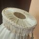 Table lamp in Hollywood Regency boudoir style from the 1950s.
