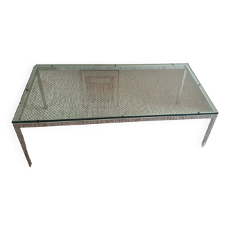 KNOLL GLASS COFFEE TABLE