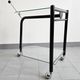 Vintage 1980s rolling trolley