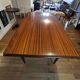 Mahogany dining table varnished year 60