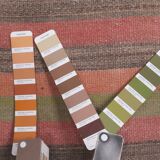 Vintage Turkish rug from Oushak, handwoven 75x353 cm