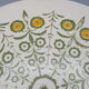 ceramic pie dish edelkeramik grunstadt floral decoration