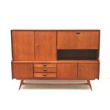 Vintage sideboard / highboard by Louis van Teeffelen for Wébé