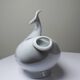 White porcelain sauce boat fish Ocean France, 1970s-1980s