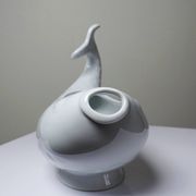White porcelain sauce boat fish Ocean France, 1970s-1980s