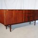 Scandinavian teak line sideboard