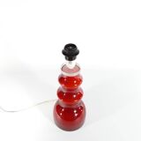 Scandinavian Modern Oxblood Red Table Lamp  by Gert Nyström for Hyllinge