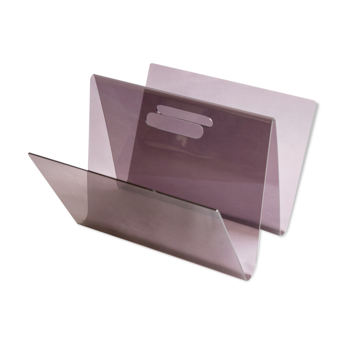 Plexiglas magazine holder