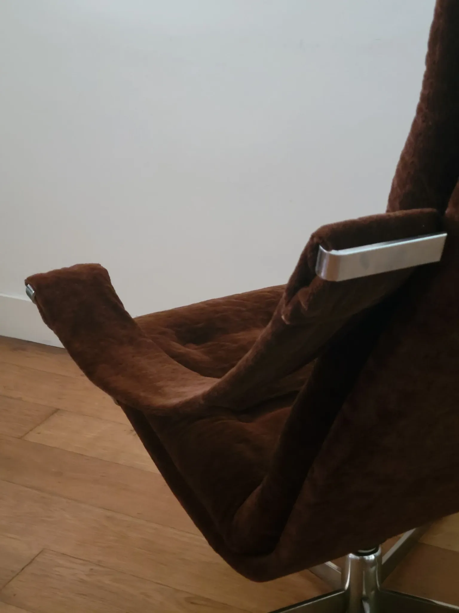 Geoffrey Harcourt swivel lounge chair with ottoman for Artifort