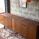 Vintage Scandinavian teak sideboard, 1970.