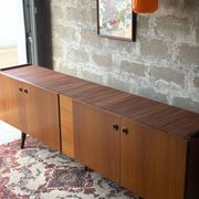 Enfilade vintage scandinave en teck, 1970