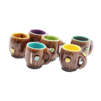 Lot de 6 tasses en céramique