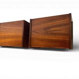 Set of 2 vintage bedside tables / night tables / mini cabinets