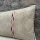 Vintage Berber Kilim cushion cover: Moroccan wool cushion