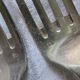 Art deco cutlery set in silver metal rex , 35 pieces