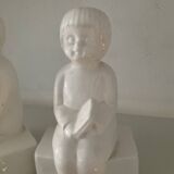 Vintage ceramic bookends