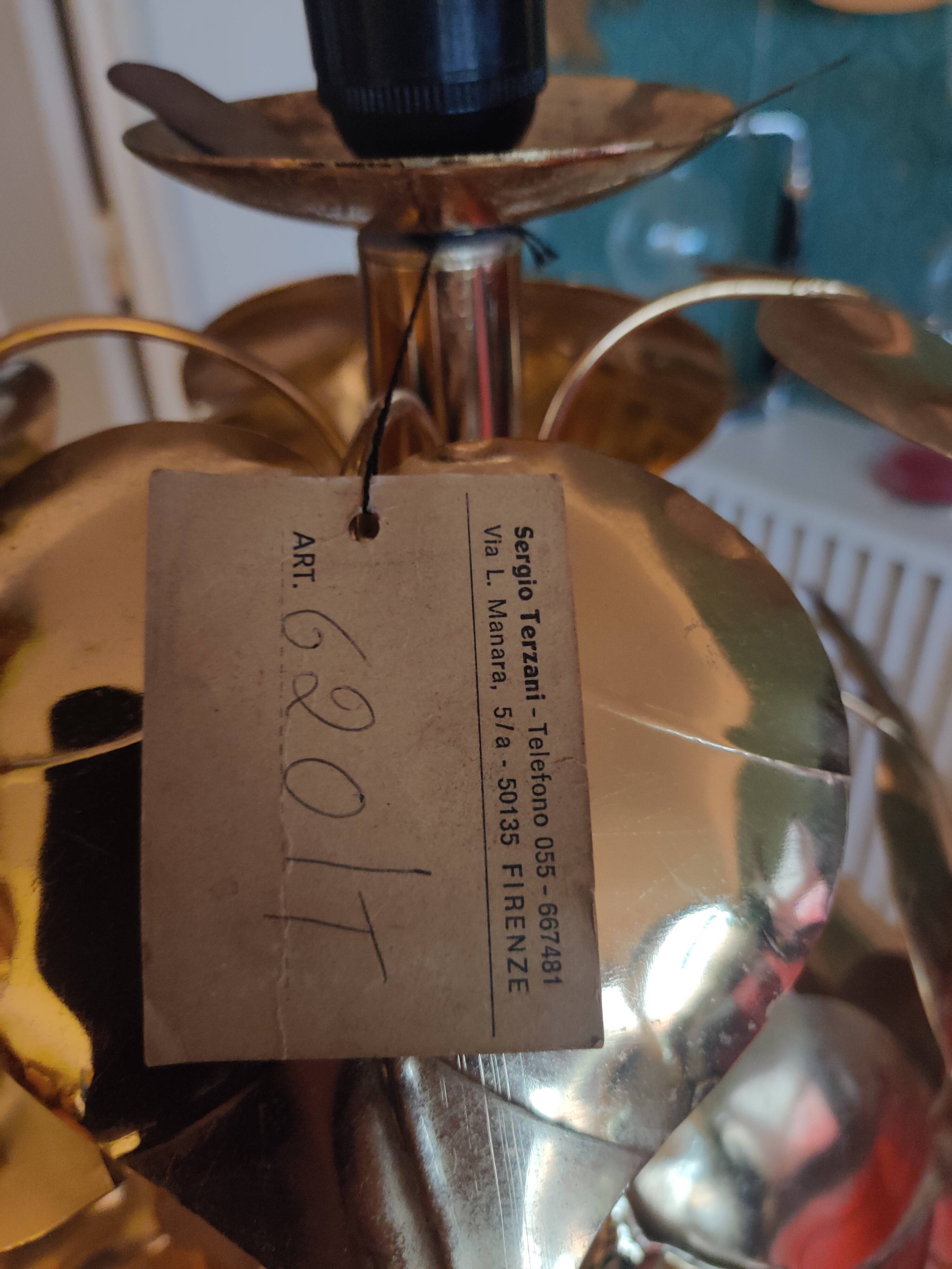 Sergio Terzani floor lamp