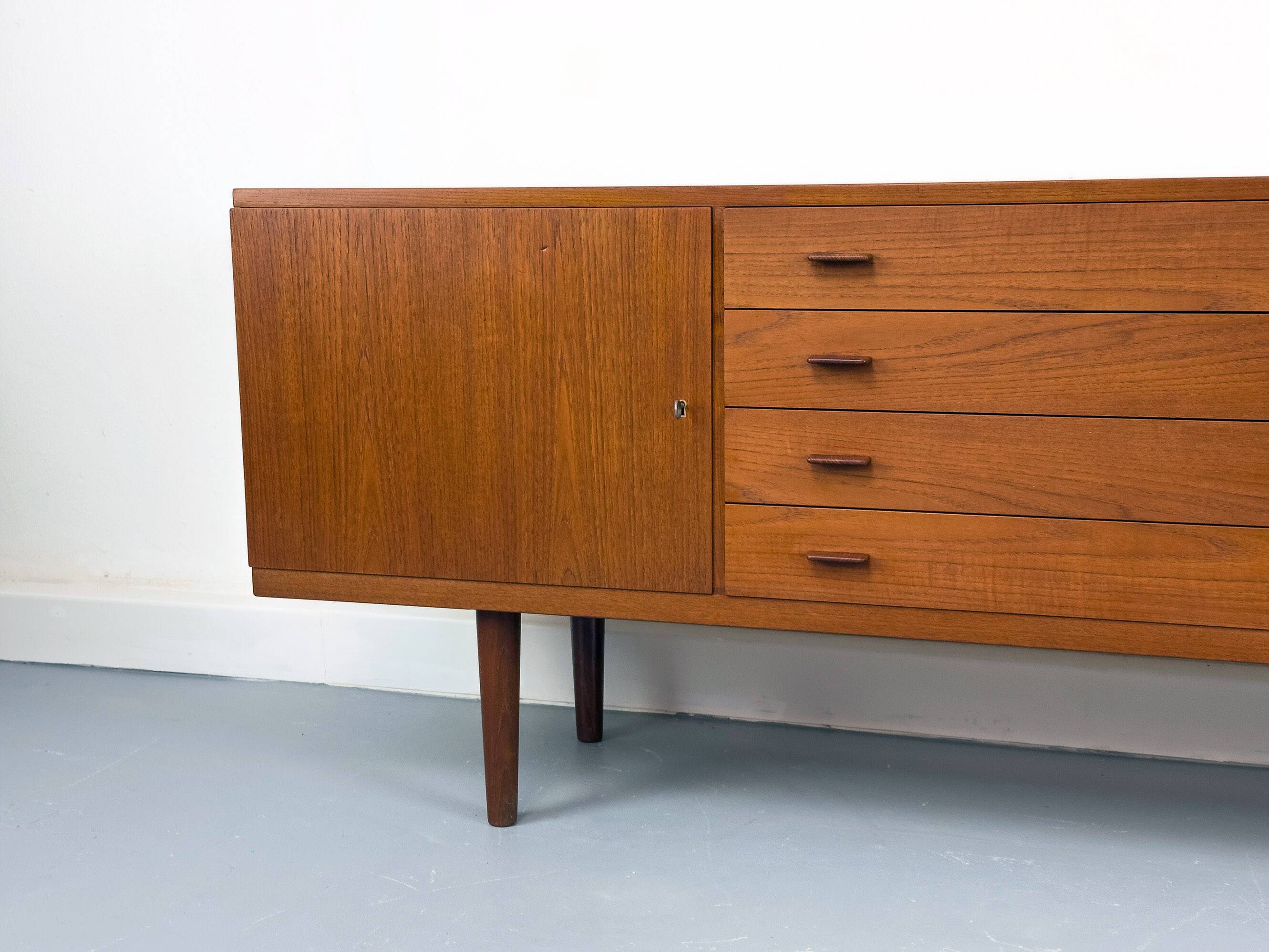 Teak Sideboard by Hans J. Wegner for Ry Møbler, 1959