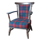 Tartan armchair